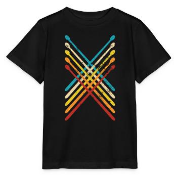 Drummers Drummers Drummers Drummers - Stanley/Stella MINI CREATOR Kids’ T-Shirt - black - Front - Mikhail (115cm)