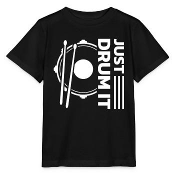 Drummers Drummers Drummers Drummers - Stanley/Stella MINI CREATOR Kids’ T-Shirt - black - Front - Mikhail (115cm)