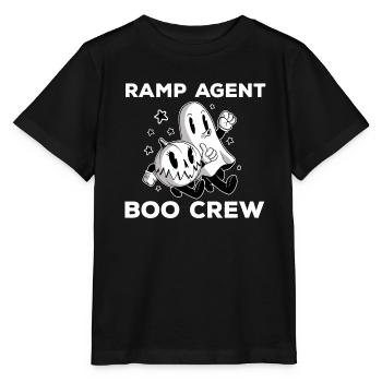 Drôle d’agent de rampe Boo Crew Costume d’Halloween - T-shirt bio MINI CREATOR Stanley/Stella Enfant - noir - Devant - Mikhail (115cm)