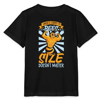 Rucher d'abeilles Apiculteur Rucher d'abeilles - T-shirt bio MINI CREATOR Stanley/Stella Enfant - noir - Devant - Mikhail (115cm)