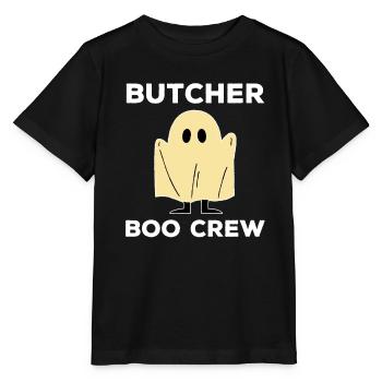 Effrayant Butcher Boo Crew Costume d’Halloween - T-shirt bio MINI CREATOR Stanley/Stella Enfant - noir - Devant - Mikhail (115cm)