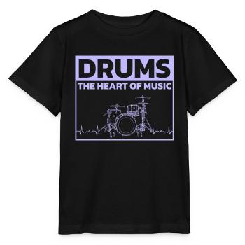 Drummers Drummers Drummers Drummers - Stanley/Stella MINI CREATOR Kids’ T-Shirt - black - Front - Mikhail (115cm)