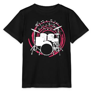 Drummers Drummers Drummers Drummers - Stanley/Stella MINI CREATOR Kids’ T-Shirt - black - Front - Mikhail (115cm)
