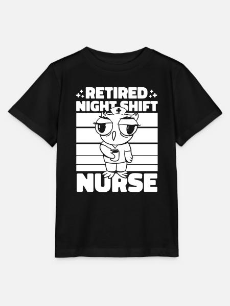 Krankenschwester Nachtschicht - Stanley/Stella Kinder T-Shirt MINI CREATOR - Schwarz