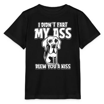 Dogue allemand - T-shirt bio MINI CREATOR Stanley/Stella Enfant - noir - Devant - Mikhail (115cm)