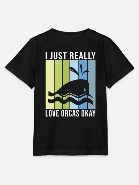 Orca Wal Geschenke - Stanley/Stella Kinder T-Shirt MINI CREATOR - Schwarz