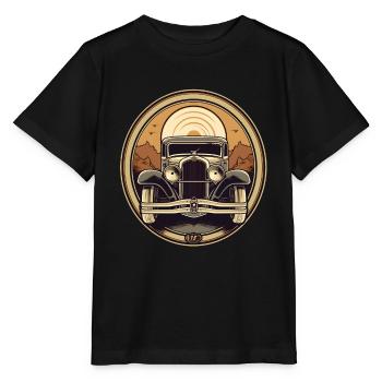 Vintage Cruiser - Stanley/Stella Kinder T-Shirt MINI CREATOR  - Schwarz - Vorne - Mikhail (115cm)
