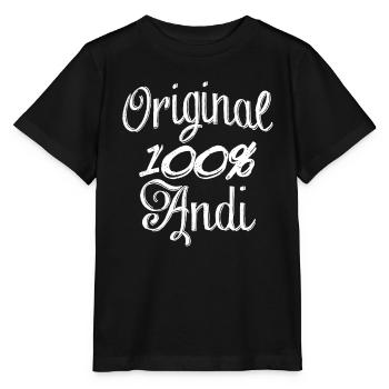 Original 100% Andi - Stanley/Stella MINI CREATOR Kids’ T-Shirt - black - Front - Mikhail (115cm)