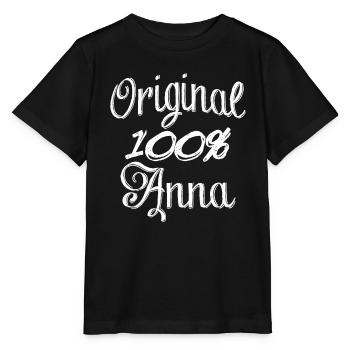 Original 100% Anna - T-shirt bio MINI CREATOR Stanley/Stella Enfant - noir - Devant - Mikhail (115cm)