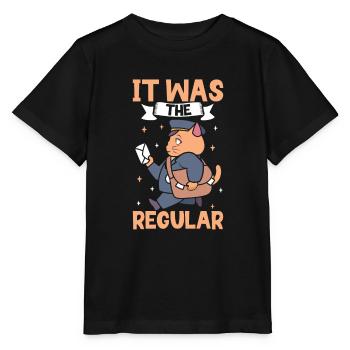 Commis des postes Postlady Postman Post Office - T-shirt bio MINI CREATOR Stanley/Stella Enfant - noir - Devant - Mikhail (115cm)