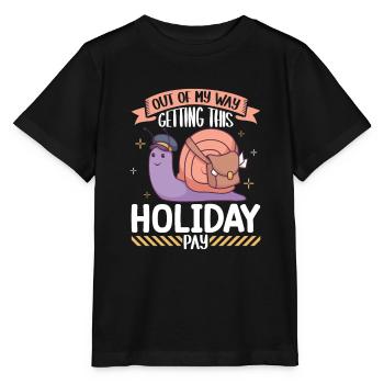 Commis des postes Postlady Postman Post Office - T-shirt bio MINI CREATOR Stanley/Stella Enfant - noir - Devant - Mikhail (115cm)