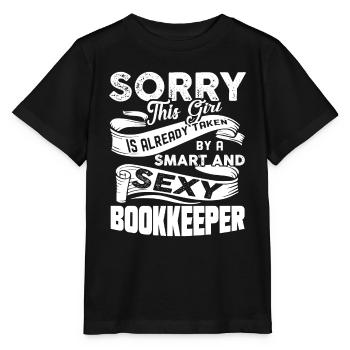 Bookkeeper Taken By Bookkeeper - Stanley/Stella MINI CREATOR Kids’ T-Shirt - black - Front - Mikhail (115cm)