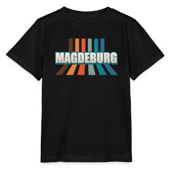 Magdeburgerin Magdeburger Magdebourg - T-shirt bio MINI CREATOR Stanley/Stella Enfant - noir - Devant - Mikhail (115cm)