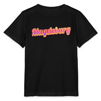 Magdeburgerin Magdeburger Magdebourg - T-shirt bio MINI CREATOR Stanley/Stella Enfant - noir - Devant - Mikhail (115cm)