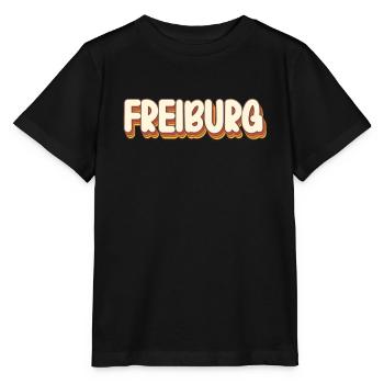 Freiburgerin Freiburger Freiburg - Stanley/Stella Kinder T-Shirt MINI CREATOR  - Schwarz - Vorne - Mikhail (115cm)