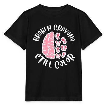 Das Bewusstsein Für Psychische Gesundheit - Stanley/Stella Kinder T-Shirt MINI CREATOR  - Schwarz - Vorne - Mikhail (115cm)