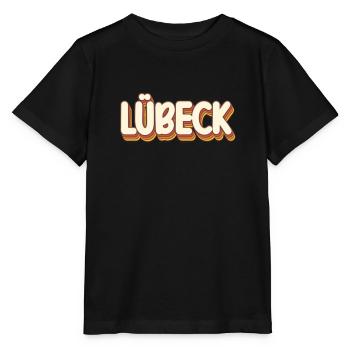 Lübeckerin Lübecker Lübeck - Stanley/Stella Kinder T-Shirt MINI CREATOR  - Schwarz - Vorne - Mikhail (115cm)