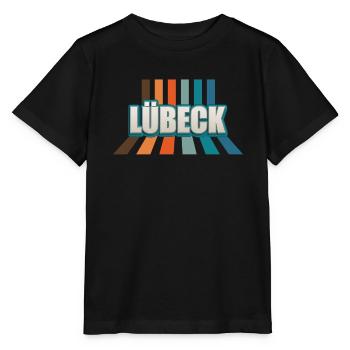 Lübeckerin Lübecker Lübeck - Stanley/Stella Kinder T-Shirt MINI CREATOR  - Schwarz - Vorne - Mikhail (115cm)