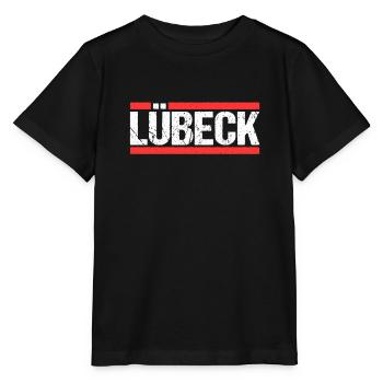 Lübeckerin Lübecker Lübeck - Stanley/Stella Kinder T-Shirt MINI CREATOR  - Schwarz - Vorne - Mikhail (115cm)