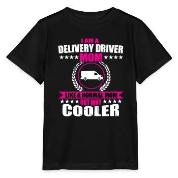 Drôle de chauffeur-livreur Fête des mères - T-shirt bio MINI CREATOR Stanley/Stella Enfant - noir - Devant - Mikhail (115cm)