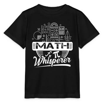 Mathematician Mathematician Math Whisperer - Stanley/Stella MINI CREATOR Kids’ T-Shirt - black - Front - Mikhail (115cm)