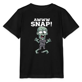 Ein Bein Witz Humor Geschenk - Stanley/Stella Kinder T-Shirt MINI CREATOR  - Schwarz - Vorne - Mikhail (115cm)