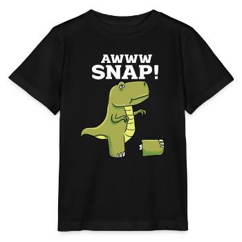 Ein Bein Witz Humor Geschenk - Stanley/Stella Kinder T-Shirt MINI CREATOR  - Schwarz - Vorne - Mikhail (115cm)