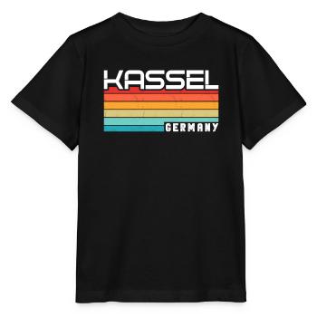 Kasselerin Kasseler Kassel - Stanley/Stella Kinder T-Shirt MINI CREATOR  - Schwarz - Vorne - Mikhail (115cm)