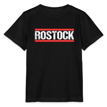 Rostockerin Rostocker Rostock - Stanley/Stella Kinder T-Shirt MINI CREATOR  - Schwarz - Vorne - Mikhail (115cm)