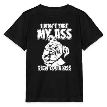 Boxer Dog Boxer Allemand - T-shirt bio MINI CREATOR Stanley/Stella Enfant - noir - Devant - Mikhail (115cm)