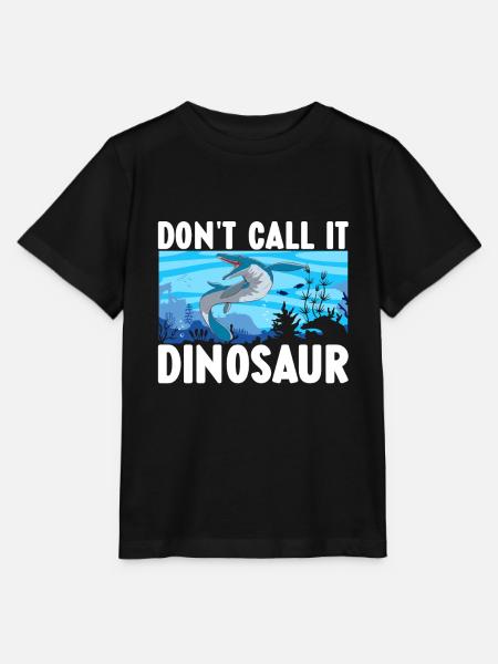 Mosasaurus Dinosaurier - Stanley/Stella Kinder T-Shirt MINI CREATOR  - Schwarz