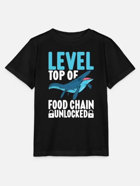 Mosasaurus Dinosaurier - Stanley/Stella Kinder T-Shirt MINI CREATOR  - Schwarz