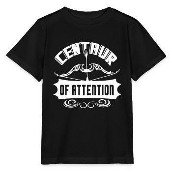 Sagittarius Centaur of Attention - Stanley/Stella MINI CREATOR Kids’ T-Shirt - black - Front - Mikhail (115cm)