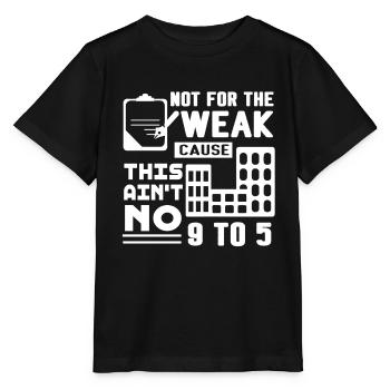 Real Estate Real Estate Agent Not For The Weak - Stanley/Stella MINI CREATOR Kids’ T-Shirt - black - Front - Mikhail (115cm)