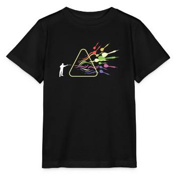 Dart Prism Rainbow Light Funny Physique - T-shirt bio MINI CREATOR Stanley/Stella Enfant - noir - Devant - Mikhail (115cm)