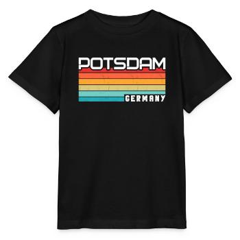 Potsdamer, Potsdamer Potsdam - Stanley/Stella MINI CREATOR Kids’ T-Shirt - black - Front - Mikhail (115cm)