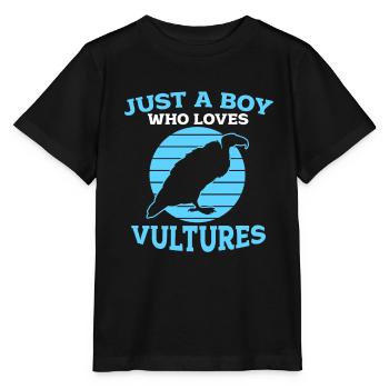 Vautour - T-shirt bio MINI CREATOR Stanley/Stella Enfant - noir - Devant - Mikhail (115cm)