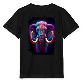 Mammouth - T-shirt bio MINI CREATOR Stanley/Stella Enfant - noir - Devant - Mikhail (115cm)