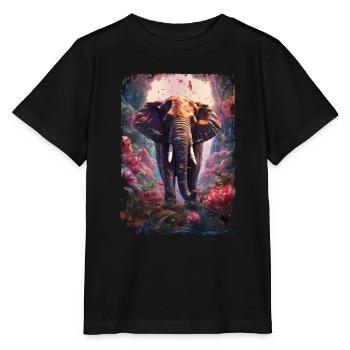 Mammouth - T-shirt bio MINI CREATOR Stanley/Stella Enfant - noir - Devant - Mikhail (115cm)