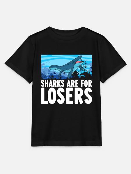 Mosasaurus Dinosaurier - Stanley/Stella Kinder T-Shirt MINI CREATOR - Schwarz