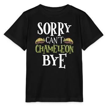 Chameleon Reptile Owner Lizard Reptile Pet - Stanley/Stella Kinder T-Shirt MINI CREATOR  - Schwarz - Vorne - Mikhail (115cm)