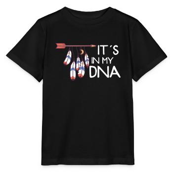 Aborigènes indiens Histoire des peuples autochtones - T-shirt bio MINI CREATOR Stanley/Stella Enfant - noir - Devant - Mikhail (115cm)