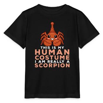 Scorpion - T-shirt bio MINI CREATOR Stanley/Stella Enfant - noir - Devant - Mikhail (115cm)