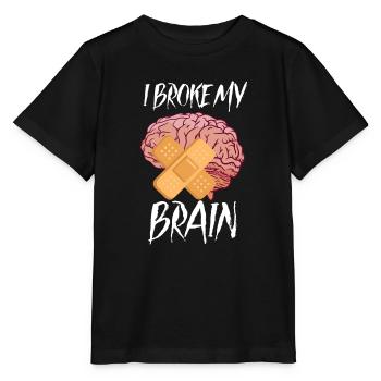 Cadeau de sensibilisation à la chirurgie cérébrale - T-shirt bio MINI CREATOR Stanley/Stella Enfant - noir - Devant - Mikhail (115cm)