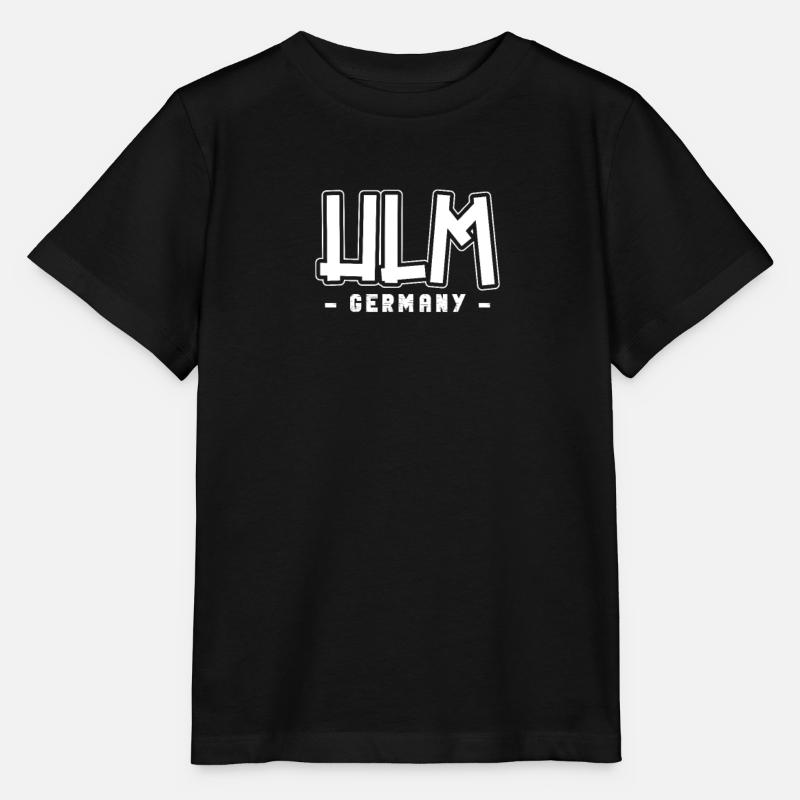 Ulmerin Ulmer Ulm - T-shirt bio MINI CREATOR Stanley/Stella Enfant - noir