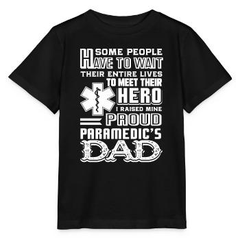 Paramedic Paramedic Dad - Stanley/Stella MINI CREATOR Kids’ T-Shirt - black - Front - Mikhail (115cm)