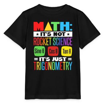 Mathelehrer - Stanley/Stella Kinder T-Shirt MINI CREATOR  - Schwarz - Vorne - Mikhail (115cm)