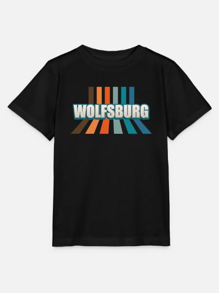 Wolfsburgerin Wolfsburger Wolfsburg - Stanley/Stella Kinder T-Shirt MINI CREATOR  - Schwarz