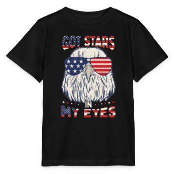 Got Stars In My Eyes - Stanley/Stella MINI CREATOR Kids’ T-Shirt - black - Front - Mikhail (115cm)