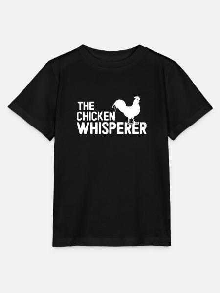 Hühnerbauer Hühnerflüsterer Bauernhoftier - Stanley/Stella Kinder T-Shirt MINI CREATOR - Schwarz